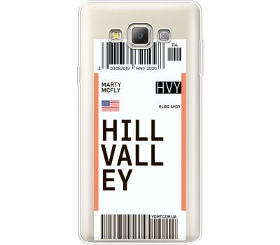 Силіконовий чохол BoxFace Samsung A700 Galaxy A7 Ticket Hill Valley (35961-cc94)