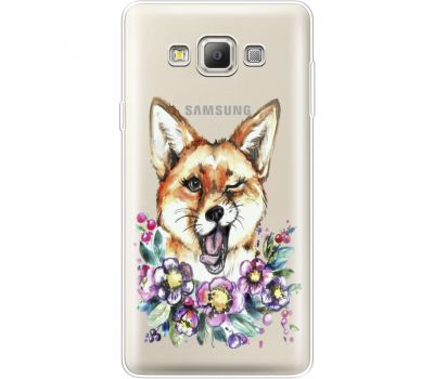 Силіконовий чохол BoxFace Samsung A700 Galaxy A7 Winking Fox (35961-cc13)