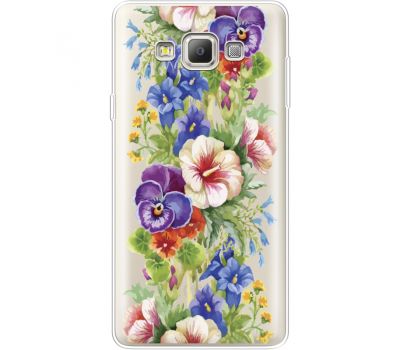 Силіконовий чохол BoxFace Samsung A700 Galaxy A7 Summer Flowers (35961-cc34)