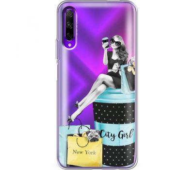 Силіконовий чохол BoxFace Huawei Honor 9X Pro City Girl (38068-cc56)