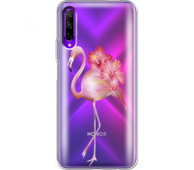Силіконовий чохол BoxFace Huawei Honor 9X Pro Floral Flamingo (38068-cc12)