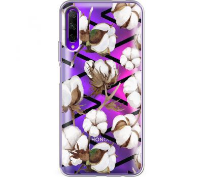 Силіконовий чохол BoxFace Huawei Honor 9X Pro Cotton flowers (38068-cc50)
