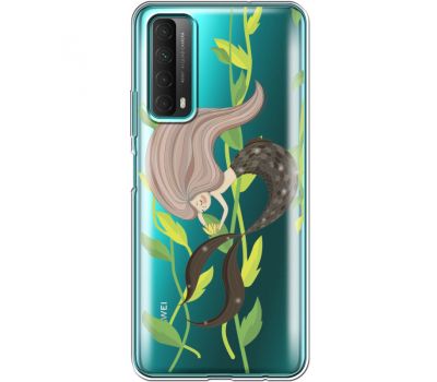 Силіконовий чохол BoxFace Huawei P Smart 2021 Cute Mermaid (41134-cc62)