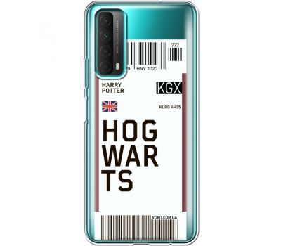 Силіконовий чохол BoxFace Huawei P Smart 2021 Ticket Hogwarts (41134-cc91)