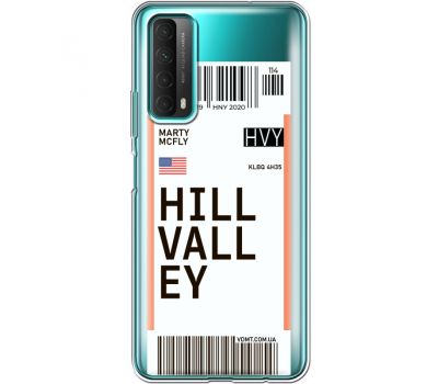 Силіконовий чохол BoxFace Huawei P Smart 2021 Ticket Hill Valley (41134-cc94)