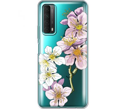 Силіконовий чохол BoxFace Huawei P Smart 2021 Cherry Blossom (41134-cc4)