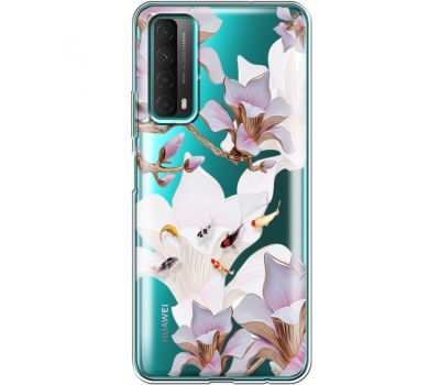 Силіконовий чохол BoxFace Huawei P Smart 2021 Chinese Magnolia (41134-cc1)