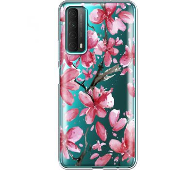 Силіконовий чохол BoxFace Huawei P Smart 2021 Pink Magnolia (41134-cc37)