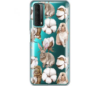 Силіконовий чохол BoxFace Huawei P Smart 2021 Cotton and Rabbits (41134-cc49)