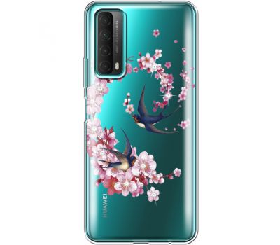 Силіконовий чохол BoxFace Huawei P Smart 2021 Swallows and Bloom (941134-rs4)