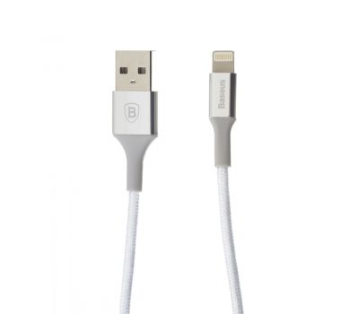 Кабель USB Baseus Shining Lightning Cable 2A 1m сріблястий 1671167
