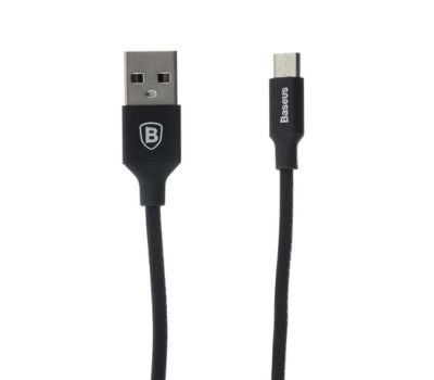 Кабель USB Baseus Yiven microUSB 2A 1m чорний 1671114