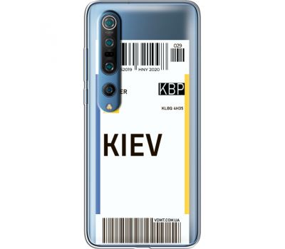 Силіконовий чохол BoxFace Xiaomi Mi 10 Pro Ticket Kiev (39442-cc88)