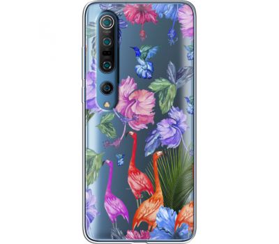 Силіконовий чохол BoxFace Xiaomi Mi 10 Pro Flamingo (39442-cc40)