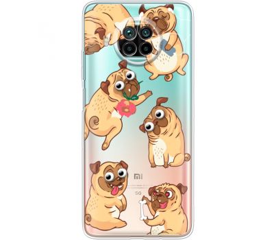 Силіконовий чохол BoxFace Xiaomi Mi 10T Lite с 3D-глазками Pug (41070-cc77)