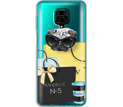 Силіконовий чохол BoxFace Xiaomi Redmi Note 9 Pro / 9 Pro Max Fashion Pug (39807-cc55)