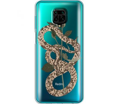 Силіконовий чохол BoxFace Xiaomi Redmi Note 9 Pro / 9 Pro Max Glamor Snake (39807-cc67)