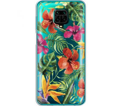 Силіконовий чохол BoxFace Xiaomi Redmi Note 9 Pro / 9 Pro Max Tropical Flowers (39807-cc43)