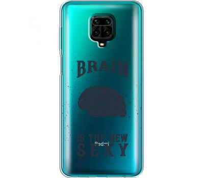 Силіконовий чохол BoxFace Xiaomi Redmi Note 9 Pro / 9 Pro Max Sexy Brain (39807-cc47)