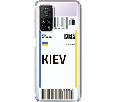 Силіконовий чохол BoxFace Xiaomi Mi 10T/ Mi 10T Pro Ticket Kiev (41081-cc88)