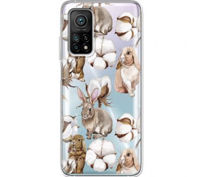 Силіконовий чохол BoxFace Xiaomi Mi 10T/ Mi 10T Pro Cotton and Rabbits (41081-cc49)