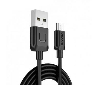 Кабель Usams US-SJ098 U-Turn Series Micro Cable черный (1m) 1682797