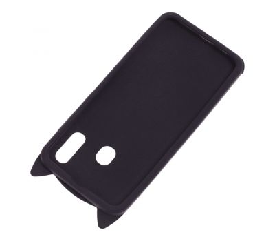 3D чохол для Samsung Galaxy A20/A30 кіт чорний 1685652