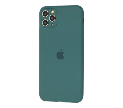 Чохол для iPhone 11 Pro Silicone Slim Full сосновий зелений