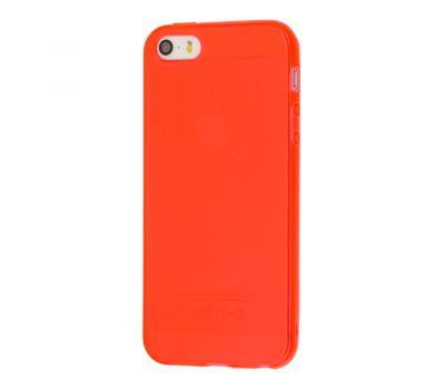 Чохол для iPhone 5 силіконовий червоний