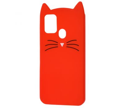3D чохол для Samsung Galaxy M31 (M315) кіт червоний