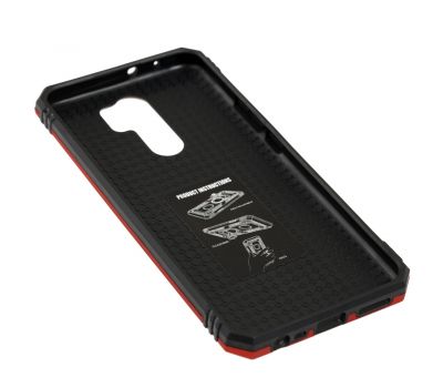Чохол для Xiaomi Redmi 9 Serge Ring Getman ударостійкий червоний 1697349
