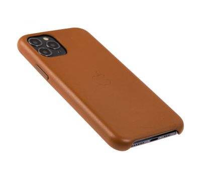 Чохол для iPhone 11 Pro Leather classic "brown" 1709095