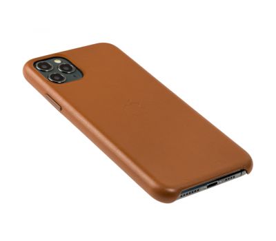 Чохол для iPhone 11 Pro Max Leather classic "brown" 1709243