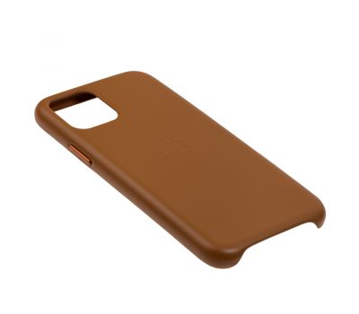 Чохол для iPhone 11 Pro Leather case (Leather) коричневий 1709083