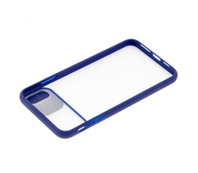 Чохол для iPhone Xs Max LikGus Camshield camera protect синій 1710177