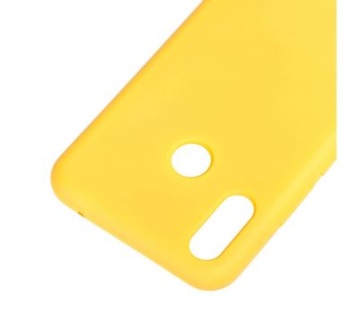 Чохол Huawei P Smart Plus Silky Soft Touch "жовтий" 1711200