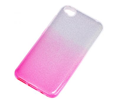 Чохол для Xiaomi Redmi Go Shining Glitter сріблясто-рожевий 1717530