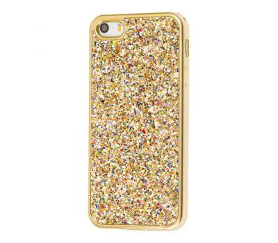 Чохол для iPhone 5 Diamond Shining золотистий