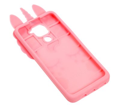 3D чохол для Xiaomi Redmi Note 9s / 9 Pro рожевий єдиноріг 1717351