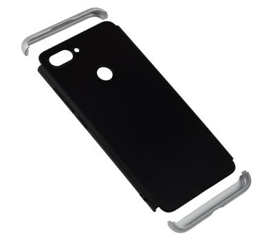 Чохол GKK LikGus для Xiaomi Mi 8 Lite 360 ​​чорно-сріблястий 1719731