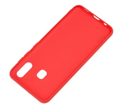 Чохол для Samsung Galaxy A20/A30 SMTT червоний 1720608