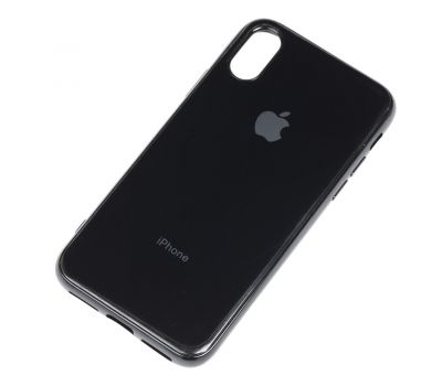 Чохол для iPhone X / Xs Silicone case (TPU) чорний 1720959