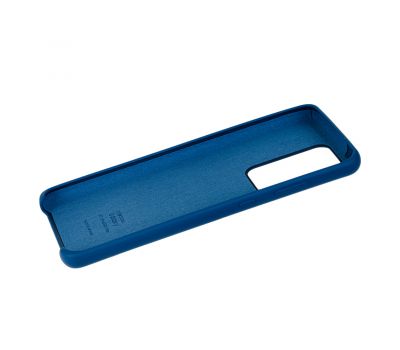 Чохол для Samsung Galaxy S20 Ultra (G988) Silky Soft Touch "синій" 1724811