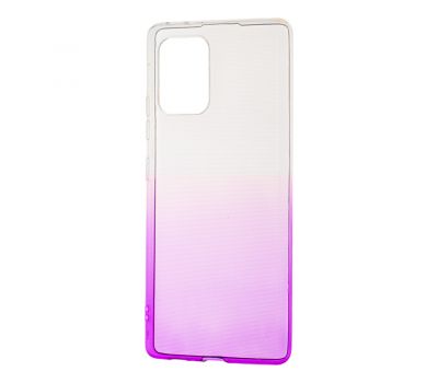 Чохол для Samsung Galaxy S10 Lite (G770) Gradient Design біло-фіолетовий
