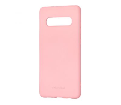 Чохол для Samsung Galaxy S10+ (G975) Molan Cano Jelly рожевий