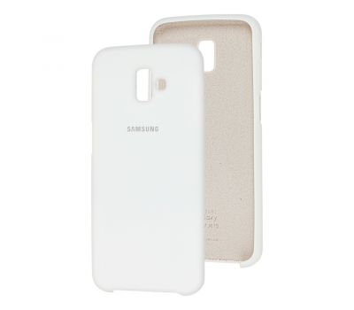 Чохол для Samsung Galaxy J6+ 2018 (J610) Silky білий