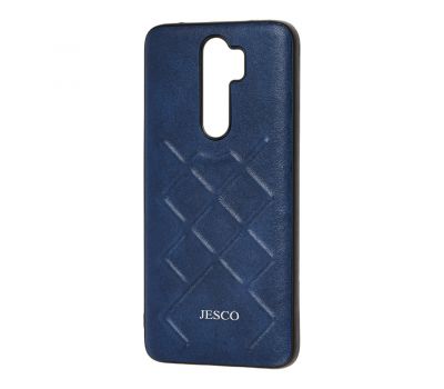 Чохол для Xiaomi Redmi Note 8 Pro Jesco Leather синій