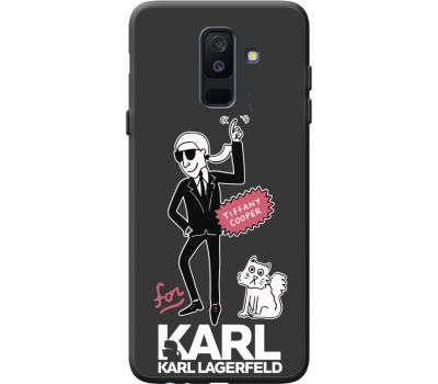 Силіконовий чохол BoxFace Samsung A605 Galaxy A6 Plus 2018 For Karl (41503-bk38)