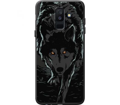 Силіконовий чохол BoxFace Samsung A605 Galaxy A6 Plus 2018 Wolf (41503-bk62)