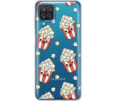 Силіконовий чохол BoxFace Samsung A125 Galaxy A12 с 3D-глазками Popcorn (41507-cc75)